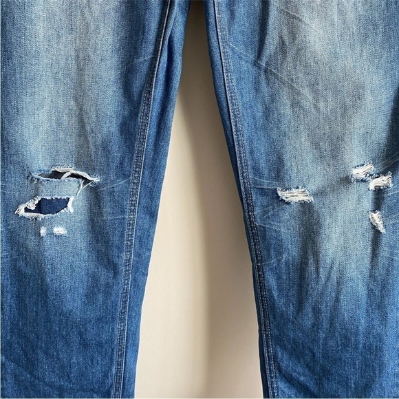 One x One Teaspoon Awesome Baggies Jeans Relaxed Leg Sz 31 Distressed - Picture 5 of 11